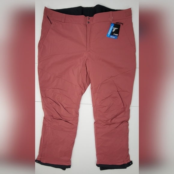 Columbia Womens Backslope III Insulated WW5937-679 Pink Pants Sz 2X Regular New - Picture 1 of 13
